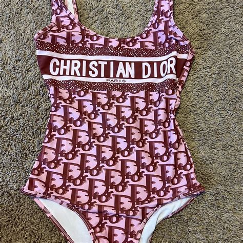 dior one piece|christian dior infant swimwear.